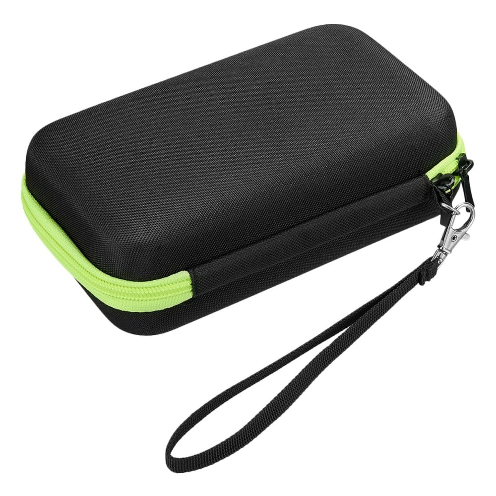 TOVINANNA Storage Bag Shockproof Case EVA Protective Carrying Bag Compact Wear-Resistant with Lanyard for Home Travel