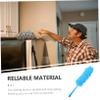 CIYODO Dust Duster Portable Cobweb Brush Home Cleaning Tool Spider Web Remover for Outdoor and Indoor Use for Ceiling and Corners Material view 4