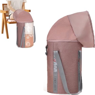 24L Foldable Foot Basin Foot Soaking Bath Basin Foot Soak Tub Multifunctional Laundry Bucket Storage Bags Portable Foot Bath 5 Layers Of Insulation With Removable Insulation Cover Side Pocket (Color