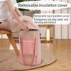 24L Foldable Foot Basin Foot Soaking Bath Basin Foot Soak Tub Multifunctional Laundry Bucket Storage Bags Portable Foot Bath 5 Layers Of Insulation With Removable Insulation Cover Side Pocket (Color view 3