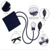 Manual Blood Pressure Cuff by Double love  Professional Aneroid Sphygmomanometer with Carrying Case  Adult Sized Cuff(5.3"-20.8")  Bp Monitor Set with Stethoscope (Black) view 2