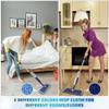 Spray Mops For Cleaning Floors - MEXERRIS Floor Mop with 3 Washable Microfiber Pads 1 Refillable Bottle - Dust Wet Dry Mop for Hardwood Laminate Tile Wood Floors Cleaning - Commercial Home Mop view 2