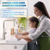 Spray Mops For Cleaning Floors - MEXERRIS Floor Mop with 3 Washable Microfiber Pads 1 Refillable Bottle - Dust Wet Dry Mop for Hardwood Laminate Tile Wood Floors Cleaning - Commercial Home Mop view 3