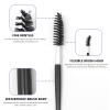 Bwetomk 6Pcs Professional Eyebrow Tweezers Set with Curved Stainless Steel Scissors Precision Tweezers for Eyebow Ingrown Hair Removal, Eyelash Extension, Hair, Chin, and Ingrown Hair Removal view 3