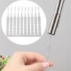 Holdes Shower Cleaning Brush, Anti-Clogging Shower Head Brush Set | Multi-Functional Household Cleaning Tool for Faucets, Showerheads, and Crevices in Other Bathroom Hardware view 2