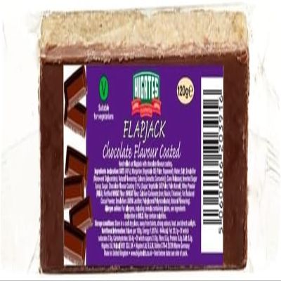 Higates Flapjacks Chocolate Flavour Coated 18 x 120g Delicious Tasty And Twisty Treat,For Christmas,Birthday,Easter Gift