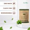EcoYou Biodegradable Floss Picks  50 Count | Mint Dental Floss Sticks with Candelilla Wax | Eco-Friendly Teeth Cleaning view 2