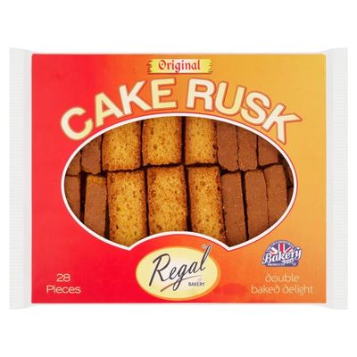 Regal Original Cake Rusks 28 Pieces - 4 Pack