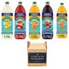 Robinson's Double Strength No Added Sugar Squash 1.75L Assorted Robinson's Concentrate Squash Pack Of 5 Apple & Blackcurrant, Orange & Pineapple, Summer Fruits, Orange, Lemon view 1