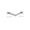 HAPINARY Crutch Shrapnel Spring Clip V-shape Buckle for Adjustable Height Walking Stick Accessories 1pcs Compression Snap Clip for Mobility Aid view 3