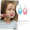 HAPINARY Kids Toothbrushes Set 2pcs Soft Bristle Toddler Toothbrush for Daily Oral Care view 2