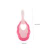 minkissy 2pcs Soft Brush Boy Girl's Toothbrush for Toddlers Ergonomic Design for Daily Use and Travel Manual Toothbrush for Boys and Girls Supplies view 2