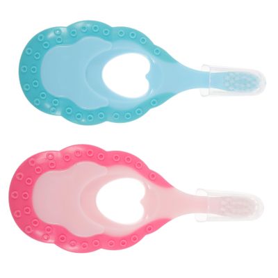 SEWOART 2 Pack Toddler Toothbrushes Soft Brush Boys and Girls Toothbrush for 1-6 Year Olds Help to Brush Teeth