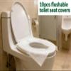 YOFAN Disposable Toilet Seat Covers, Flushable Travel Disposable Toilet Seat Covers for Adults Kids Potty Training, Travel Essential Accessories for Airplane, Road Trips, Camping (20) view 4