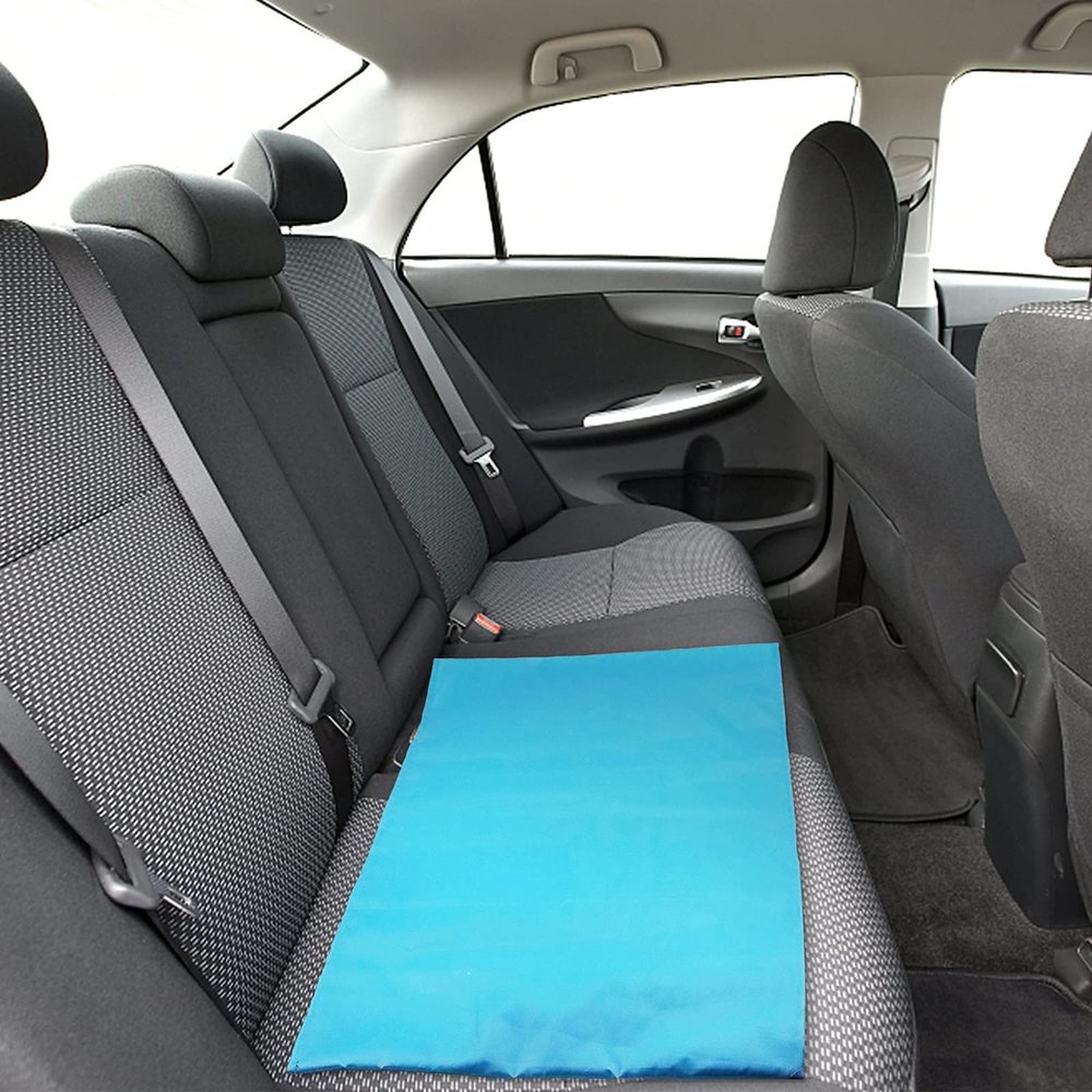 [] Tubular Slide Sheet for Patient Transfer, Sliding Draw Sheets to Assist Moving Elderly - for Cars, Vehicles, Wheelchairs and Bed Transfers - Hospitals & Home Care (24" x 16"(60x40cm), Blue)