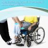 [] Tubular Slide Sheet for Patient Transfer, Sliding Draw Sheets to Assist Moving Elderly - for Cars, Vehicles, Wheelchairs and Bed Transfers - Hospitals & Home Care (24" x 16"(60x40cm), Blue) view 4