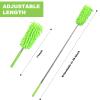 Microfiber Duster for Cleaning, YIMICOO 4PCS Hand Washable Dusters with Extension Pole, Extendable Cleaning Supplies for Home,Office,Car,Window,Furniture,Ceiling Fan view 2