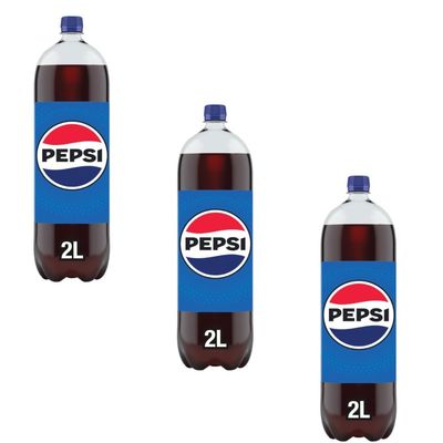 Peppsi 2L - Quench Your Thirst And savour The Classic Taste Of a Regular Peppsi -, or Enjoy As a Mixer At Your Next Party - Pack of 3