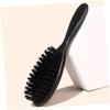 Gogogmee Retro Beard Brush for Men Supple Bristle Barber Tool Hairdressing Brush Handle Beard Comb for Daily Grooming view 4