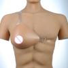 EZELIYP Fake Boob False Breast Own Your Femininity Silicone Fake Breast for Natural Appearance Comfortable Fit brown-1800g view 3