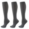HYCOPROT Compression Socks for Women & Men Circulation (3 Pairs) 15-20 mmHg for Athletics Running Nurses Pregnancy Travel view 1