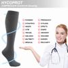 HYCOPROT Compression Socks for Women & Men Circulation (3 Pairs) 15-20 mmHg for Athletics Running Nurses Pregnancy Travel view 3