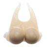 EZELIYP Silicone Fake Breasts Lifelike Fake Boobs Designed for Mastectomy Recovery Cosplay Transformations brown-1200g view 1