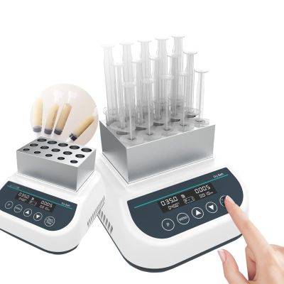 LNNLOO Professional Gel Heating Machine, PRP PPP Gel Maker Heater Dry Bath Heater, Plasma Gel Maker Heater,Timing Range(5s-23h59min),Digital Keypad, with Vents, for 5ml/10ml/15ml Syringe,B