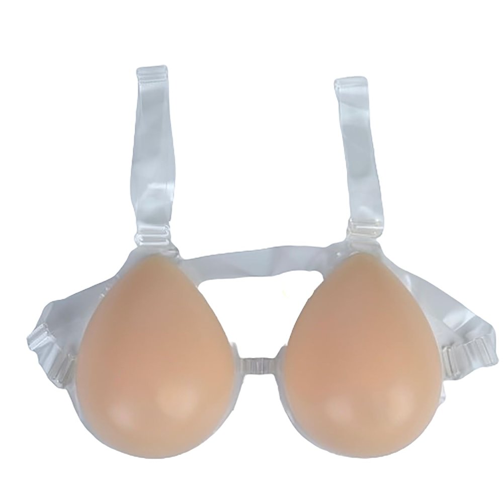 EZELIYP A Pair False Breasts Silicone Fake Breasts Boobs Soft Realistic Breast Forms Designed for Cross-Dressers Transgender Flesh-1200g