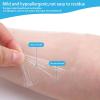 150 Pcs Second Skin Tattoo Cover, Transparent Stretch Adhesive Bandages, Clear Waterproof Plaster, Shower Patch for Swimming Showering view 4
