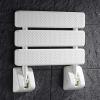Folding Shower Chair Bath Chair Non-slip Bath Shower Wall Chair Safety Sitting Bench view 4