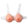 EZELIYP A Pair Silicone Fake Breasts Realistic Breast Forms Ideal for Transgender Individuals Cross-Dressing Enthusiasts Flesh-500g view 1