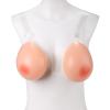 EZELIYP A Pair Silicone Fake Breasts Realistic Breast Forms Ideal for Transgender Individuals Cross-Dressing Enthusiasts Flesh-500g view 2