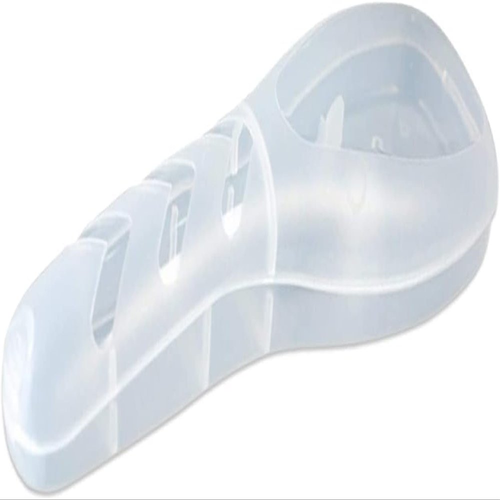 Razor Storage Box Portable Dustproof Razor Case Transparent Razor Protector for Outdoor Camping Travel Manual Shaving