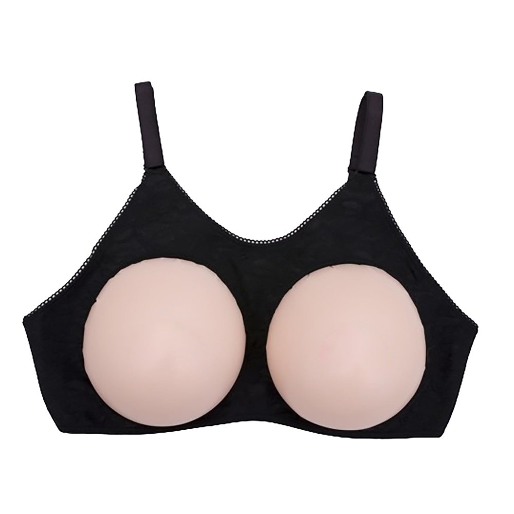 EZELIYP Silicone Fake Breasts Fake Boobs Express Your Identity False Breasts for Authenticity Feminine Empowerment Flesh-2000g