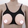 EZELIYP Silicone Fake Breasts Fake Boobs Express Your Identity False Breasts for Authenticity Feminine Empowerment Flesh-2000g view 2