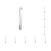 10 Set Fish Bone Tweezers Stainless Steel Pliers Multi-Functional Remover Hair Removal Plucking Tongs Tool Home Kitchen Gadget Style 1 view 1