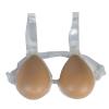 EZELIYP A Pair False Breasts Silicone Fake Breasts Boobs Soft Realistic Breast Forms Designed for Cross-Dressers Transgender brown-1000g view 1
