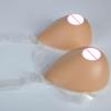 EZELIYP A Pair False Breasts Silicone Fake Breasts Boobs Soft Realistic Breast Forms Designed for Cross-Dressers Transgender brown-1000g view 3