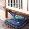 360 Adjustable Rotating Cleaning Mop Triangular Mop with Compressed Water Automatic Cleaning for Kitchen, Walls, Ceiling, Corners (Blue + 6 Fabric) view 2
