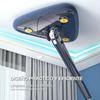 360 Adjustable Rotating Cleaning Mop Triangular Mop with Compressed Water Automatic Cleaning for Kitchen, Walls, Ceiling, Corners (Blue + 6 Fabric) view 4