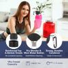 Yuerme Small Portable Protein Powder Container, [2 Pcs] Upgraded Protein Powder Storage with Carabiners, Supplement Funnels Dispenser Container for Workout and Travel view 3