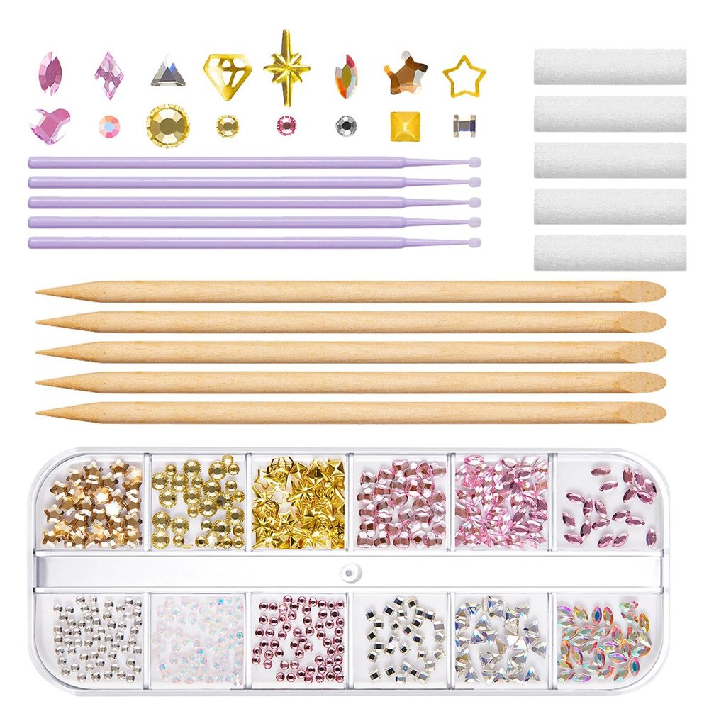 Tooth Jewelry Gems, Gem Jewelry Teeth Crystal for Women Men | Long-Lasting Shine Tooth Decoration Beginner-Friendly for Travelling, Dating,