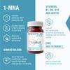 Endotelio Brain 1-MNA, Anti Aging, Optimizing NAD+, Ginkgo Biloba, Zinc, Biotin, Vitamin C and B Complex, Sirtuin Activator, Biohacking Supplement, Memory, Focus, Mood, Bioavailability, 30 Caps view 3