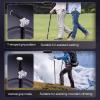 Tavkomco 105cm/41in Folding Cane, 3-Level Adjustable Height Walking Stick, Lightweight Portable Cane with Wrist Strap and conversion grip (A,97cm/38in) view 2