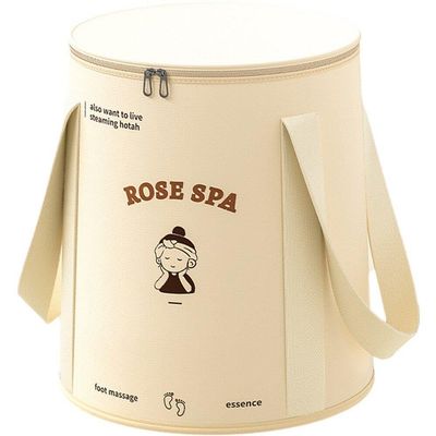 Abbdbd Portable Collapsible Bucket for Soaking Feet Travel Foot Bath Tub Foldable Fumigation Foot Soak Bucket for Outdoor Camping