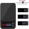 VNNHGB Food Scales Digital Stainless Steel Digital Kitchen Scale,Coffee Electronic Scale 10kg/1g Timing Cooking Food Baking Scale Scales view 4