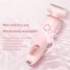 Beautibloom Razor,Livora Electric Razor,2 in 1 Electric Shaver Razors for Women,Portable Waterproof Electric Shaver,Wet & Dry,Painless Womens Trimmer for Face Body Leg Bikini Underarm Arm (Pink) view 3