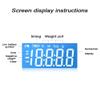 VNNHGB Digital Kitchen Weighing Scale, 5000g Stylish Ultra-Thin Design Electronic Cooking Scale,High Precision Digital Scale Electronic view 2