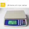 VNNHGB Digital Display Electronic Scale LCD Count Tare Function for Home Cooking Baking Weighing Multifunctional view 2